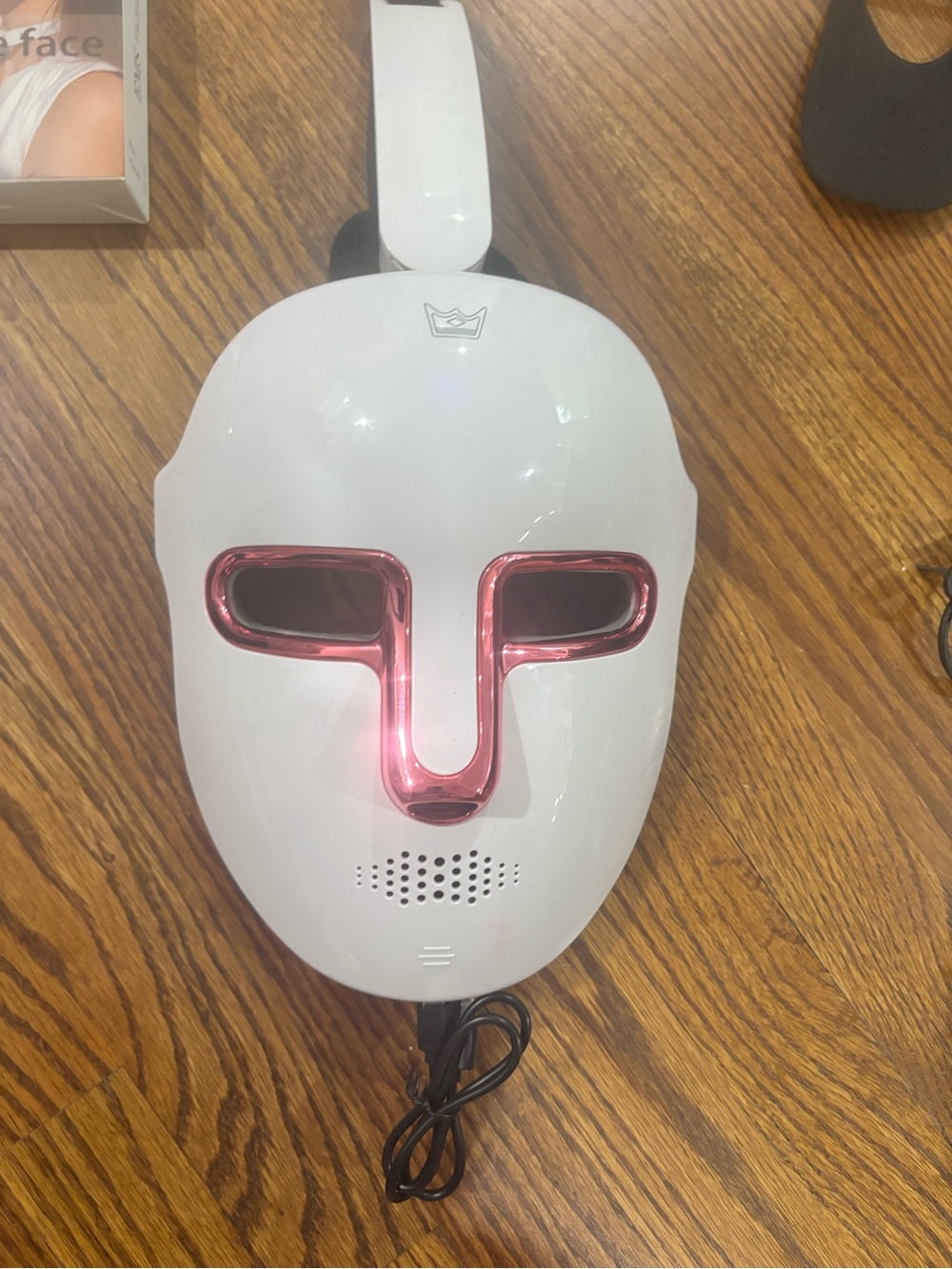Red Light Therapy Mask for Face Cordless LED